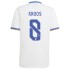 Camisola Real Madrid Toni Kroos 8 Equipamento Primeiro 2021-2022 Manga Curta